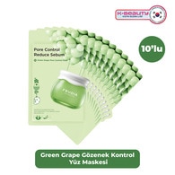  FRUDIA FRUDIA Frudia Green Grape Gözenek Kontrol Maske 10'lu  1 of 1 