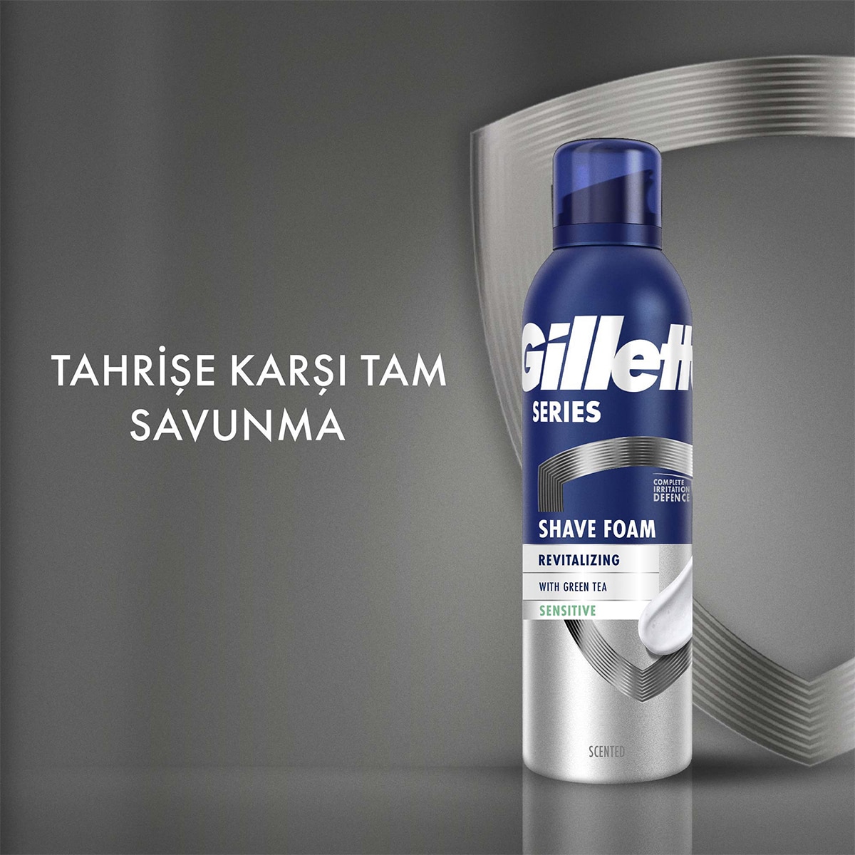  GILLETTE GILLETTE Gillette Series Tıraş Köpüğü Hassas Yeşil Çay 250 ml  1 of 6 