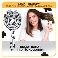  MORFOSE MORFOSE Morfose Milk Therapy Oval Saç Tarağı  1 of 5 
