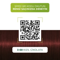 Palette Kalıcı Doğal Renkler Saç Boyası 3-68 Kızıl Çikolata