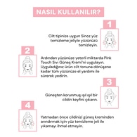  SİNOZ SINOZ Sinoz Pink Touch Ton Eşitleyici Yüz Güneş Kremi SPF50+ 50 ml  1 of 10 