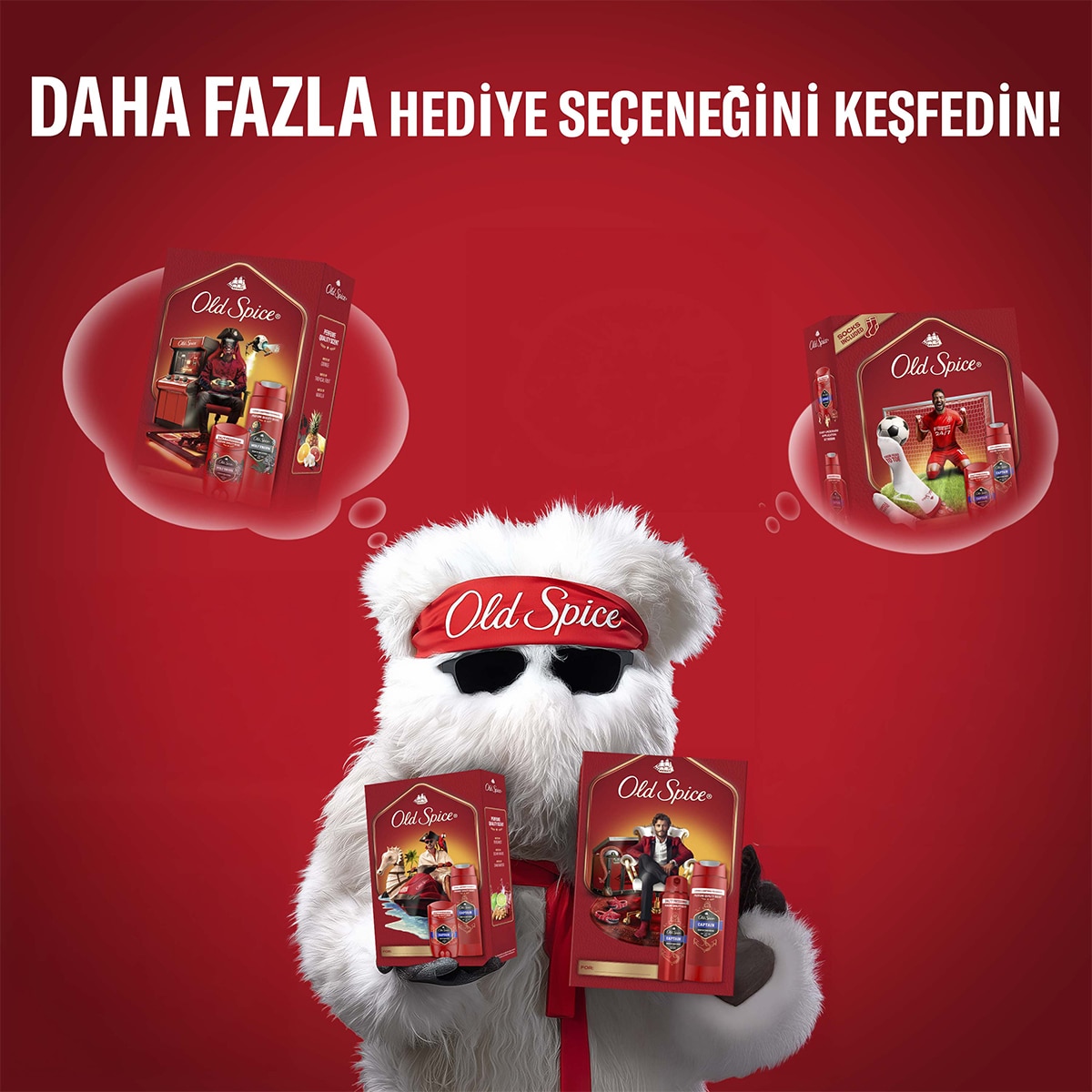  OLD SPICE EXC. OLD SPICE EXC. Old Spice Captain Stick + Duş Jeli 250 ml + Çorap Set  1 of 9 