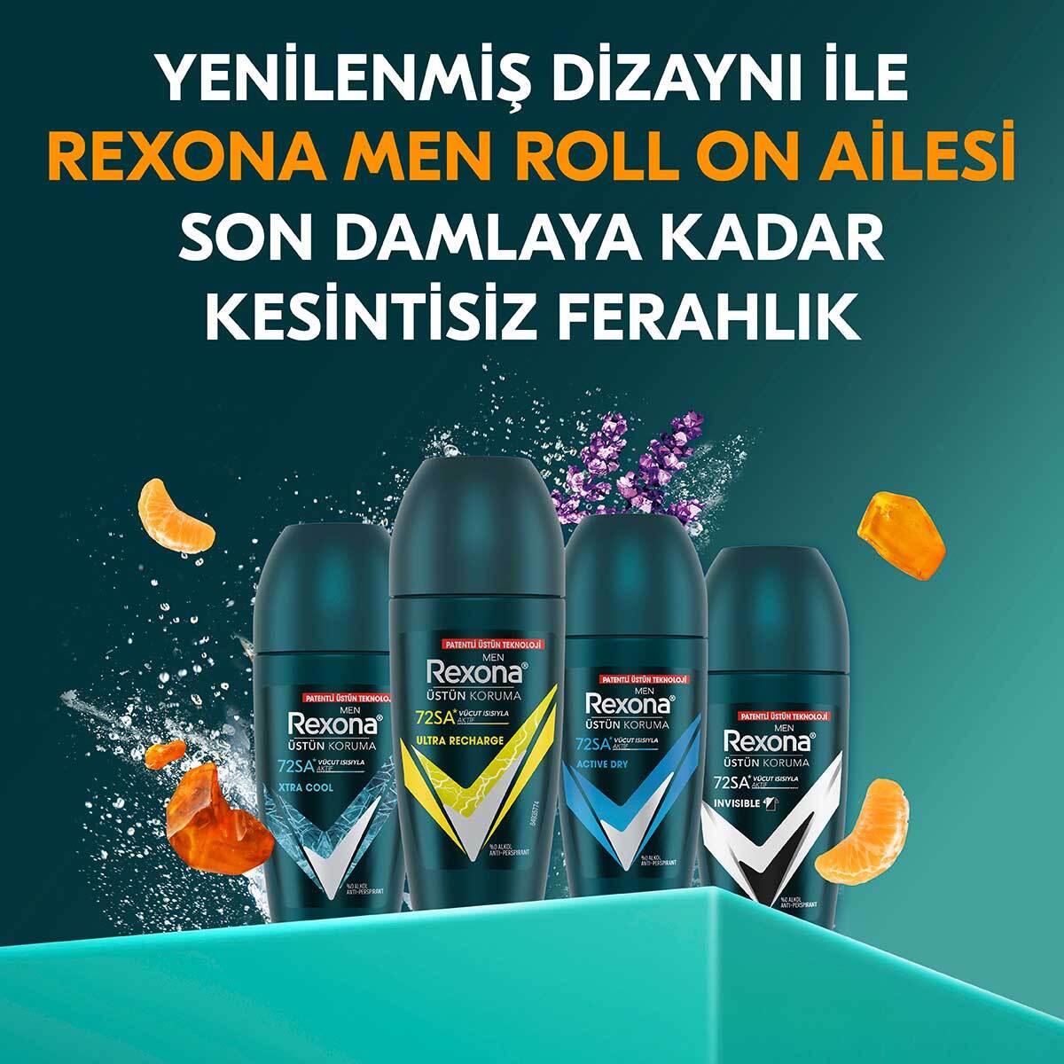 REXONA REXONA Rexona Recharge Erkek Roll On 50 ml 1 of 9