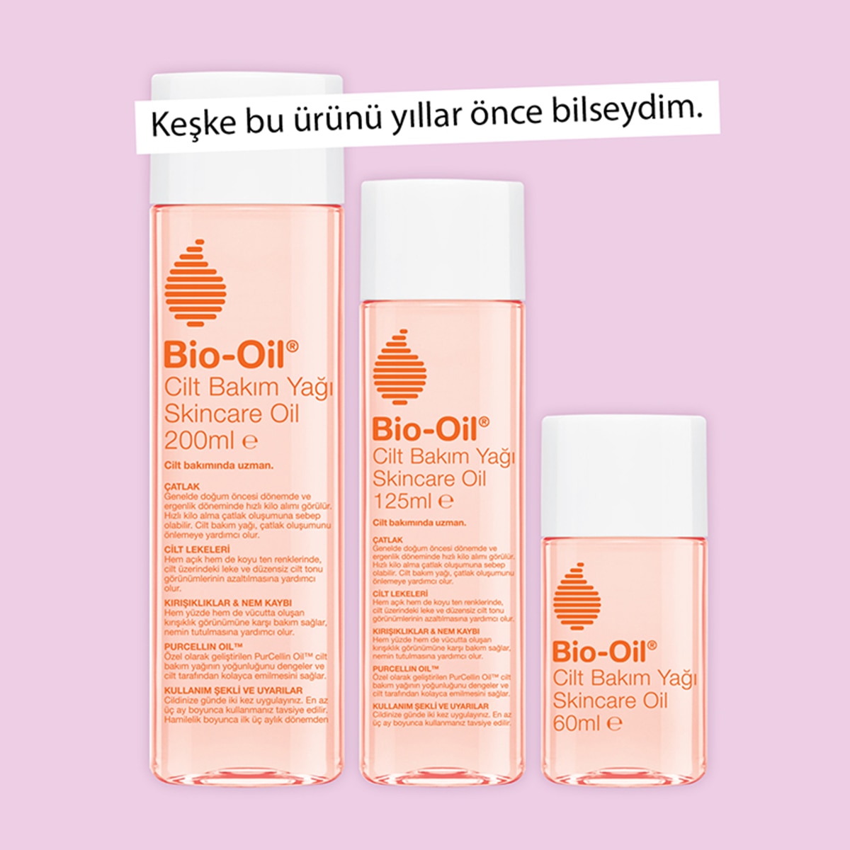 BIO-OIL BIO-OIL Bio-Oil Cilt Bakım Yağı 60 ml 1 of 8