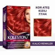 Wella Koleston Kit Saç Boyası Kor Ateş Kızılı 77/44