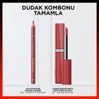 L'Oreal Paris Infaillible Laque Resistance Likit Parlak Ruj 215 Drunk in Rose