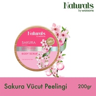  NATURALS BY WATSONS NATURALS BY WATSONS Naturals By Watsons Sakura Vücut Scrub 200 g  1 of 1 