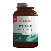 Vitago Vitamin D3 & K2 Tablet 100'lü