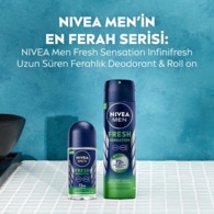 Nivea Men Fresh Sensation Roll on Deodorant 50 ml 72 Saat Anti-perspirant Koruma
