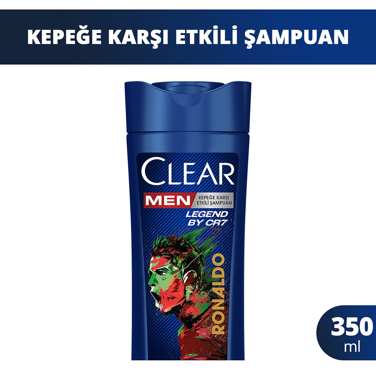 CLEAR CLEAR Clear Men Kepeğe Karşı Etkili Şampuan Legend By CR7 350 ml 1 of 13