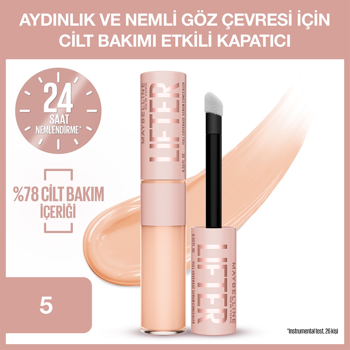 MAYBELLINE MAYBELLINE Maybelline New York Lifter Kapatıcı 05 1 of 6