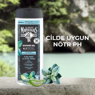 LE PETIT MARSEILLAIS LE PETIT MARSEILLAIS Le Petit Marseillais Buzlu Nane & Aloe Vera Duş Jeli 400 ml 1 of 7