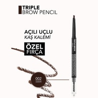 Flormar Triple Kaş Kalemi Auburn No: 02