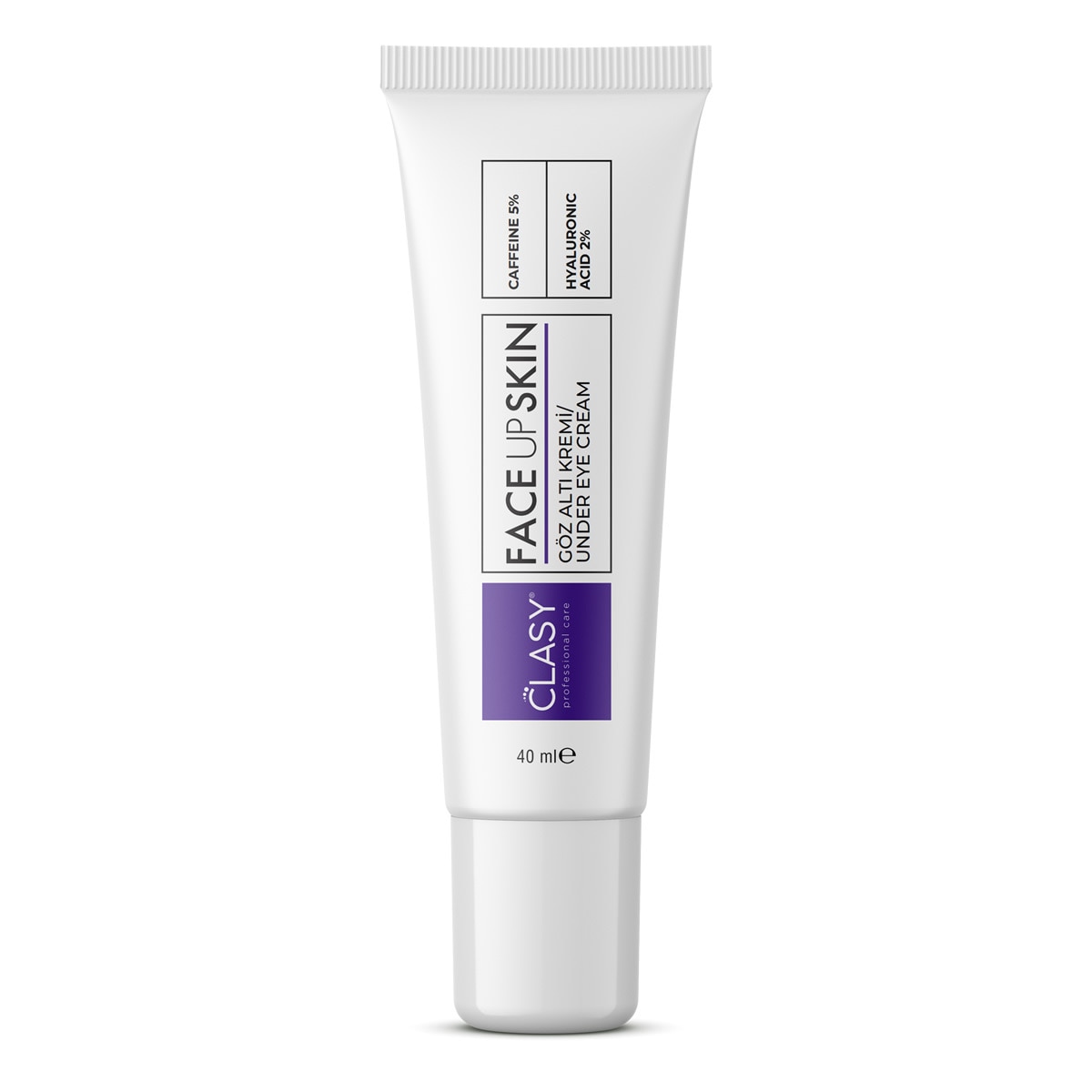 CLASY CARE CLASY CARE Clasy Care Face Up Skin Göz Altı Kremi 40 ml 1 of 1 Clasy Care Face Up Skin Göz Altı Kremi 40 ml