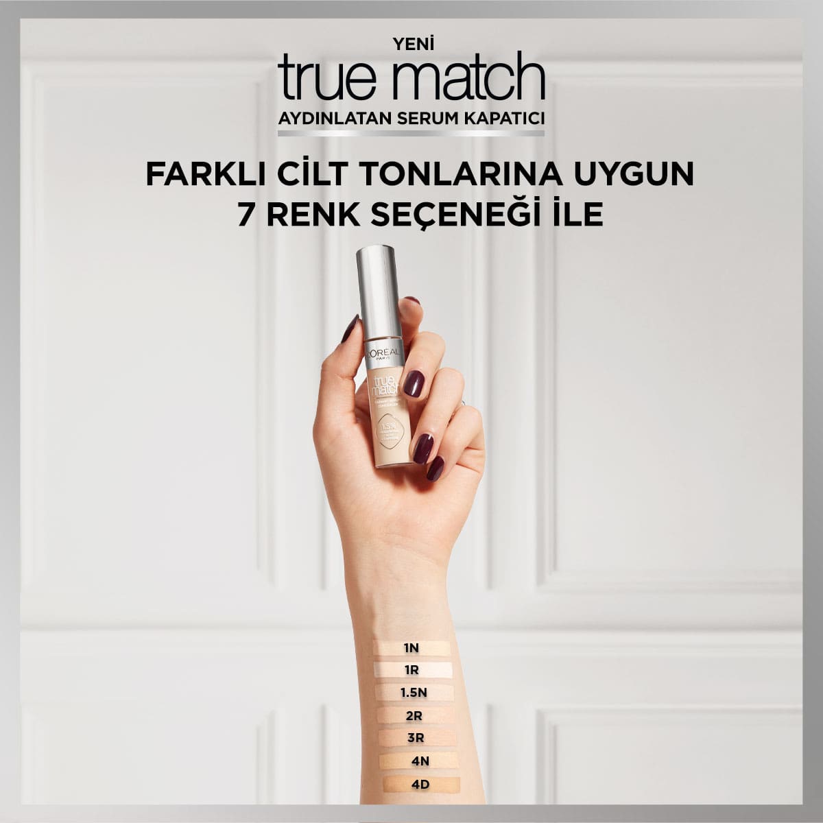 LOREAL PARIS LOREAL PARIS L'Oreal Paris True Match Aydınlatan Serum Kapatıcı 3R 1 of 8