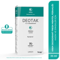 Deotak Fresh Krem Deodorant 35 ml