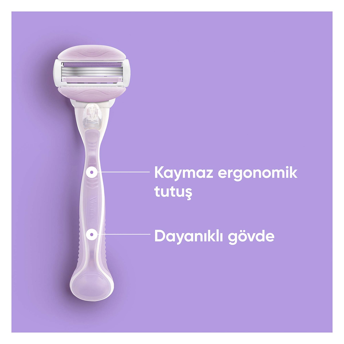 GILLETTE VENUS GILLETTE VENUS Gillette Venus Comfortglide Makine + 3 Yedek Bıçak Seti 1 of 10