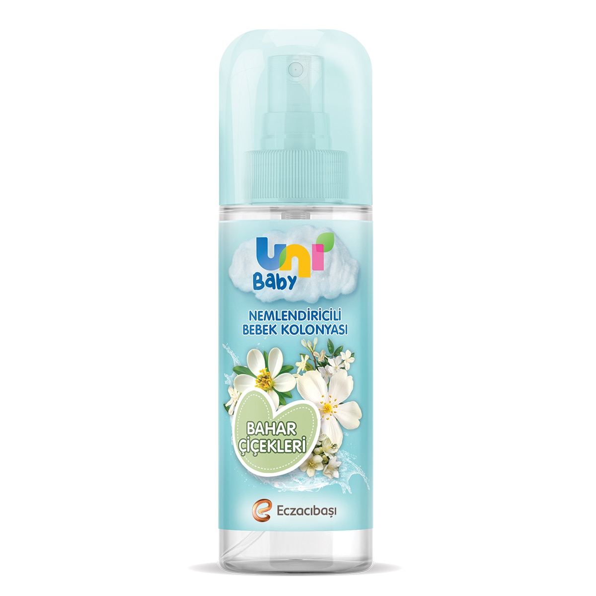 UNI UNI Uni Baby Nemlendiricili Bebek Kolonyası Bahar Çiçekleri 150 ml 1 of 1