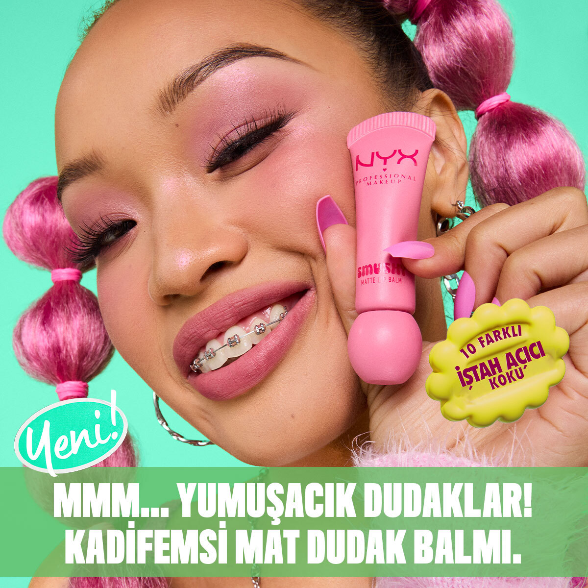 NYX NYX Nyx Professional Makeup Soft Matte Smushy Dudak Balmı Snuggle Szn 05 1 of 8