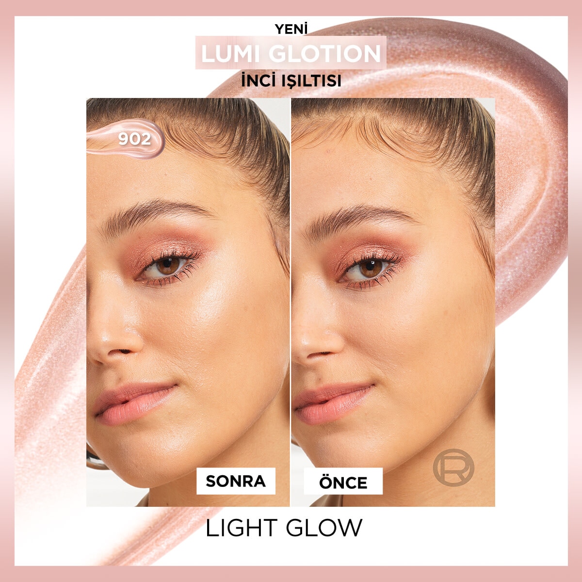  LOREAL PARIS LOREAL PARIS L'Oreal Paris Glotion All-In-One Doğal Işıltı 902 Light Glow  1 of 10 