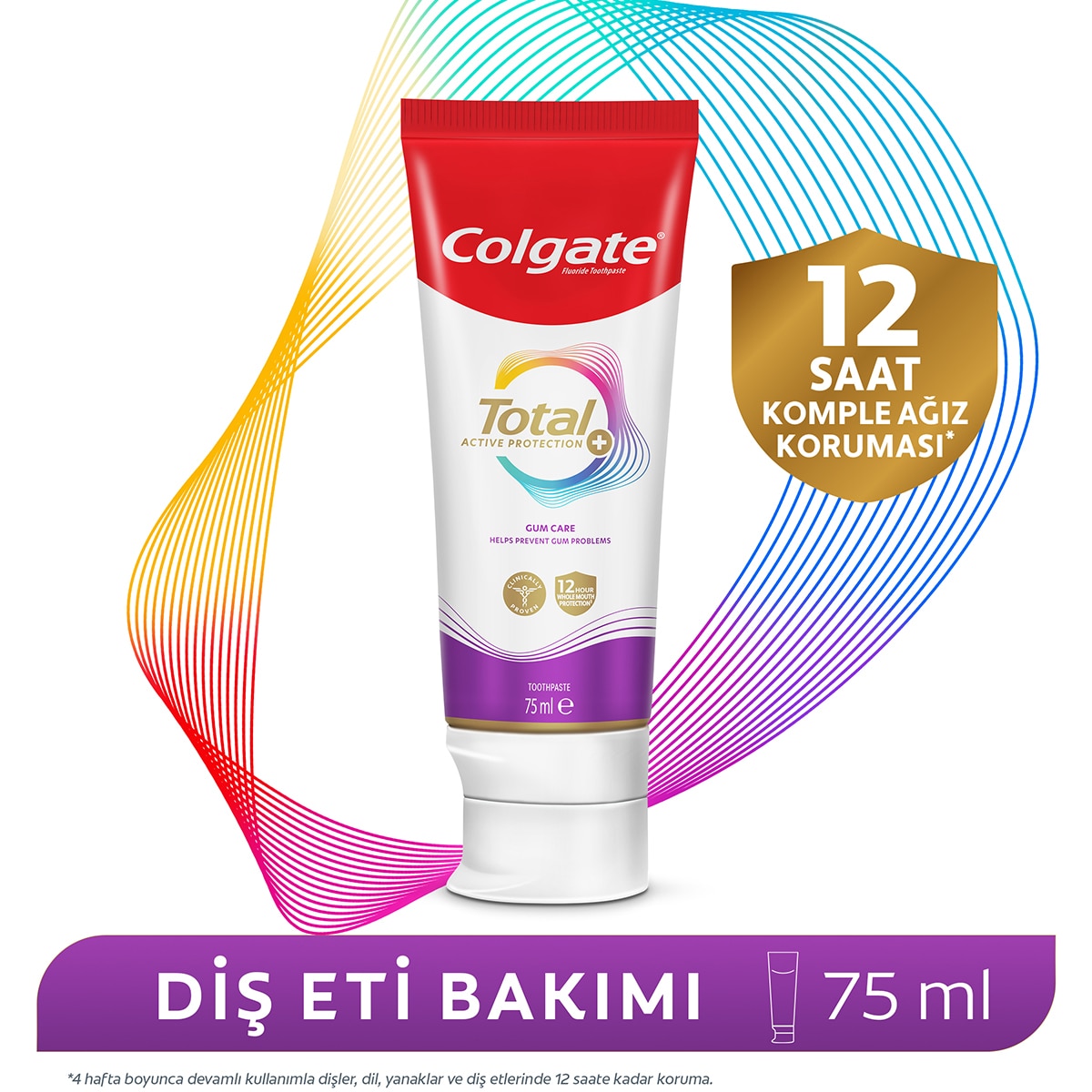 COLGATE COLGATE Colgate Total Pro Diş Eti Sağlığı Darwin 75 ml 1 of 4