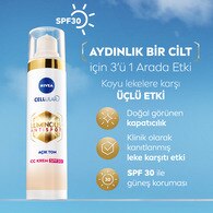 Nivea Luminous630 Leke Karşıtı CC Krem SPF30 Açık Ton 40 ml