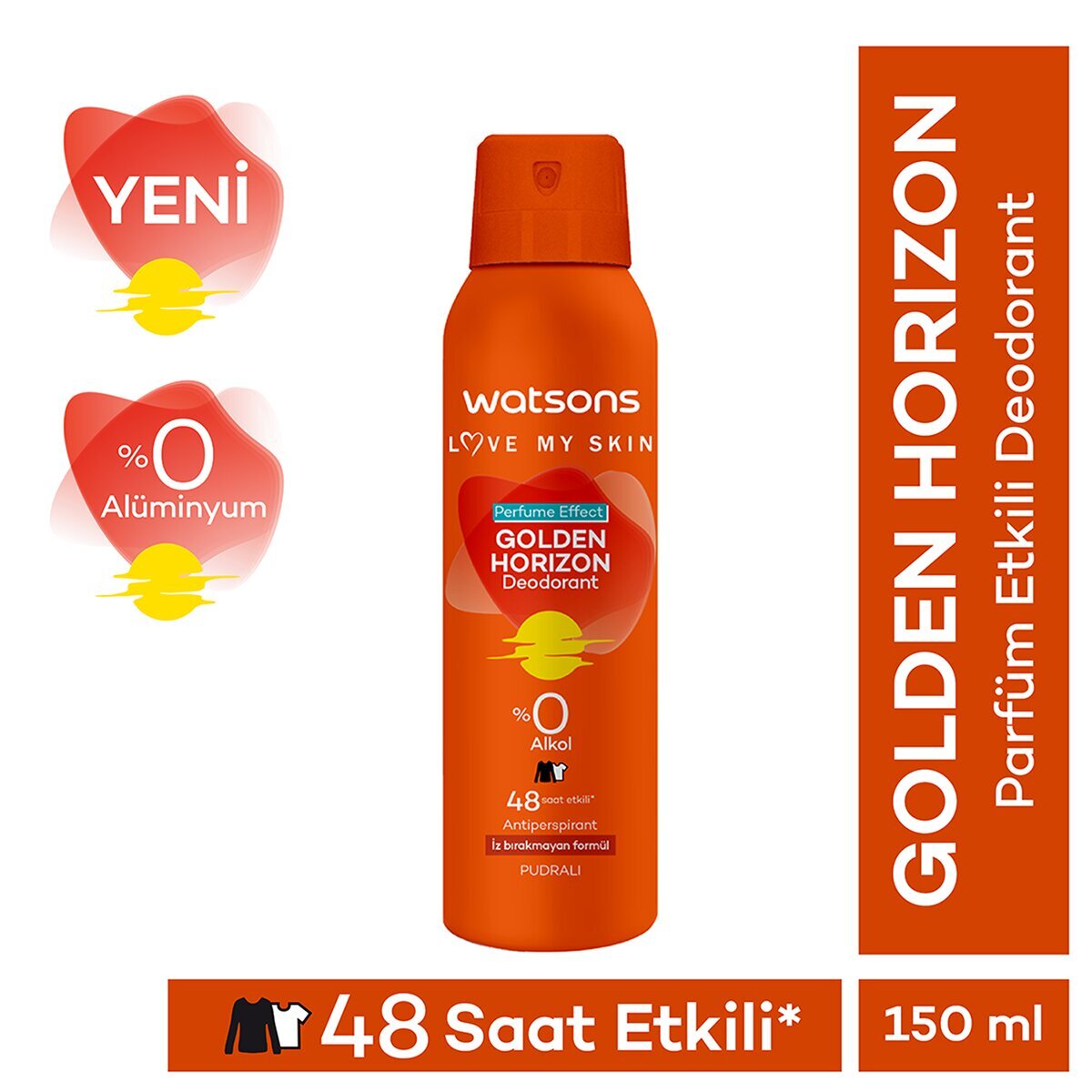 WATSONS WATSONS Watsons Golden Horizon Deodorant Sprey Pudralı 150 ml 1 of 1