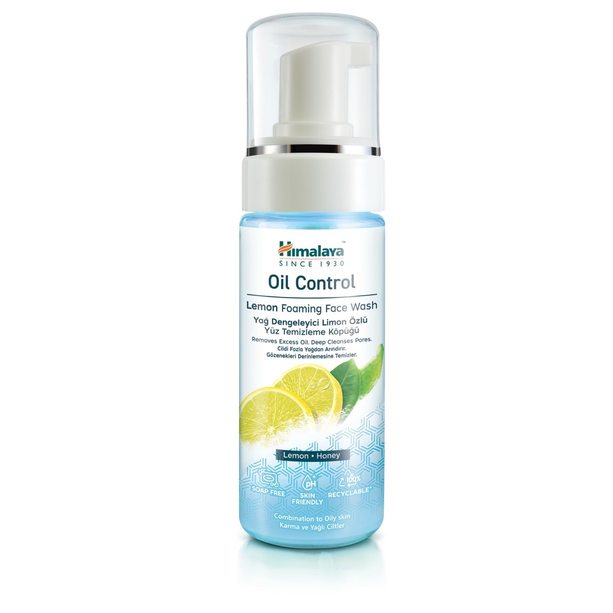 HİMALAYA HİMALAYA Himalaya Limon Özlü Yüz Temizleme Köpüğü 150 ml 1 of 3