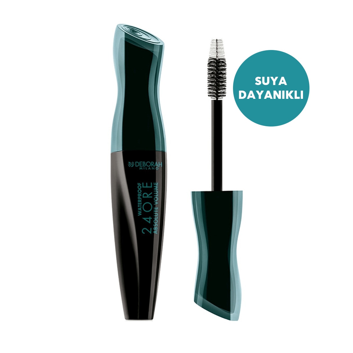  DEBORAH DEBORAH Deborah 24Ore Absolute Volume Waterproof Maskara Siyah  1 of 2 