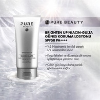  PURE BEAUTY PURE BEAUTY Pure Beauty Brighten Up Güneş Losyonu Spf50 Pa 50 ml  1 of 4 