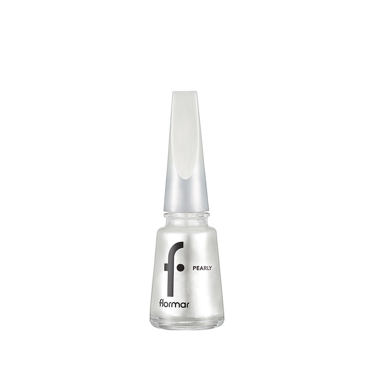  FLORMAR FLORMAR Flormar Pearly Parlak Bitişli Sedefli Oje No: PL201 Luxury White  1 of 5 