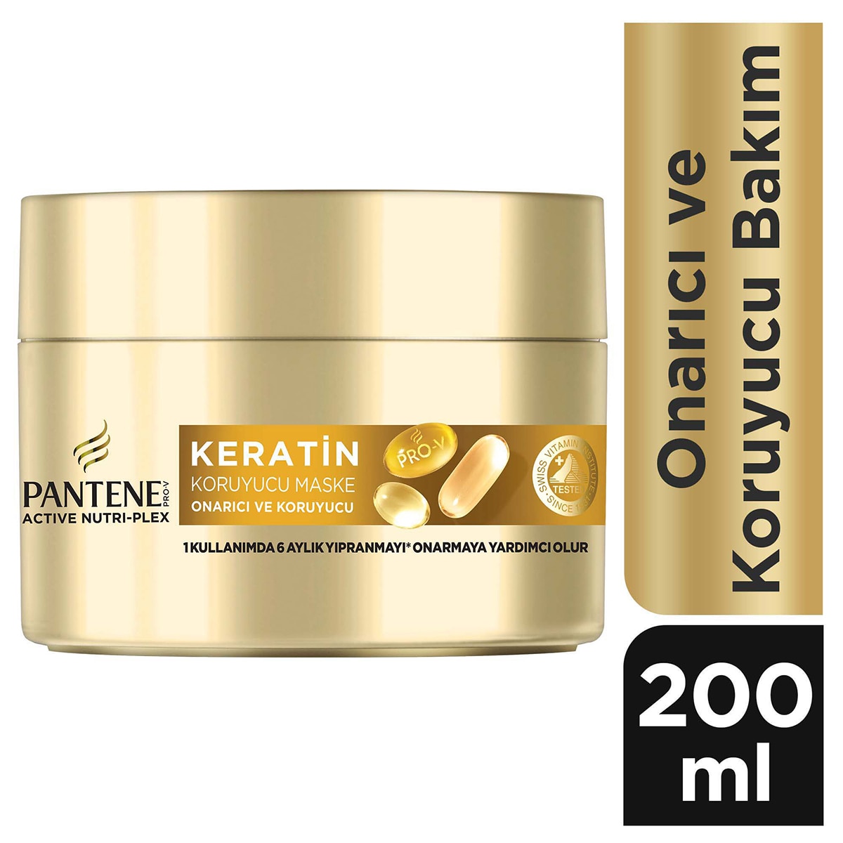 PANTENE PANTENE Pantene Pro-V Keratin Koruyucu Maske 200 ml 1 of 1 Pantene Pro-V Keratin Koruyucu Maske 200 ml