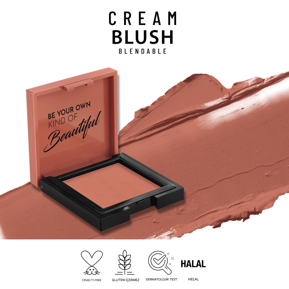 PASTEL PASTEL Pastel Cream Blush Krem Allık 42 Rosery  1 of 8 