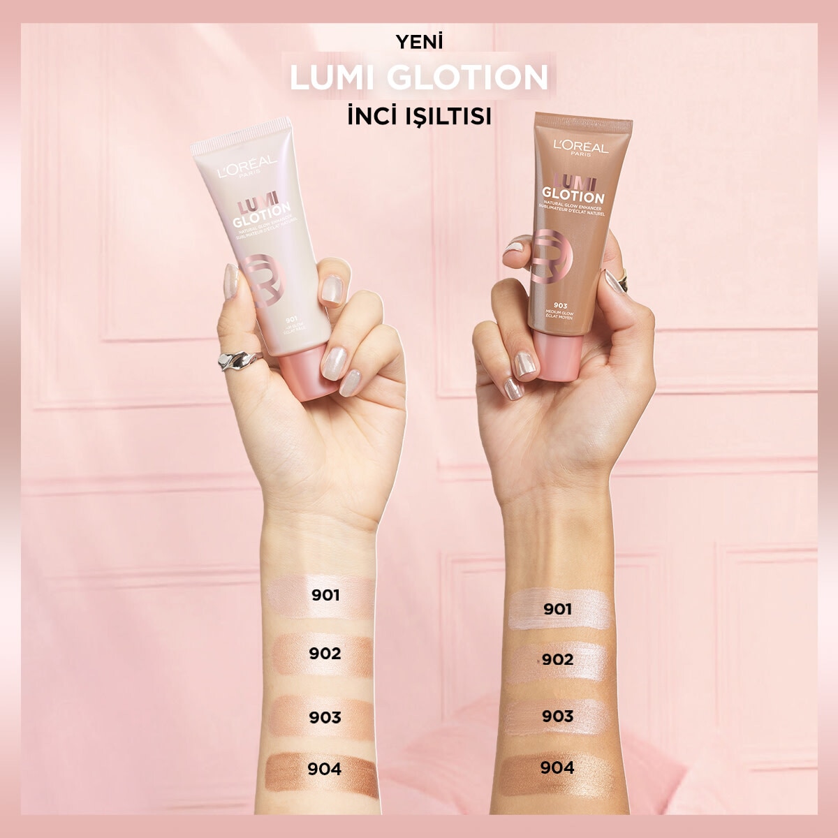  LOREAL PARIS LOREAL PARIS L'Oreal Paris Glotion All-In-One Doğal Işıltı 902 Light Glow  1 of 10 