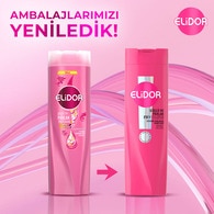 Elidor Şampuan ve Saç Bakım Kremi Güçlü ve Parlak 400 ml