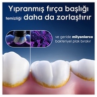 Oral-B iO Radiant White Şarjlı Diş Fırçası Yedek Başlık Beyaz 4 adet