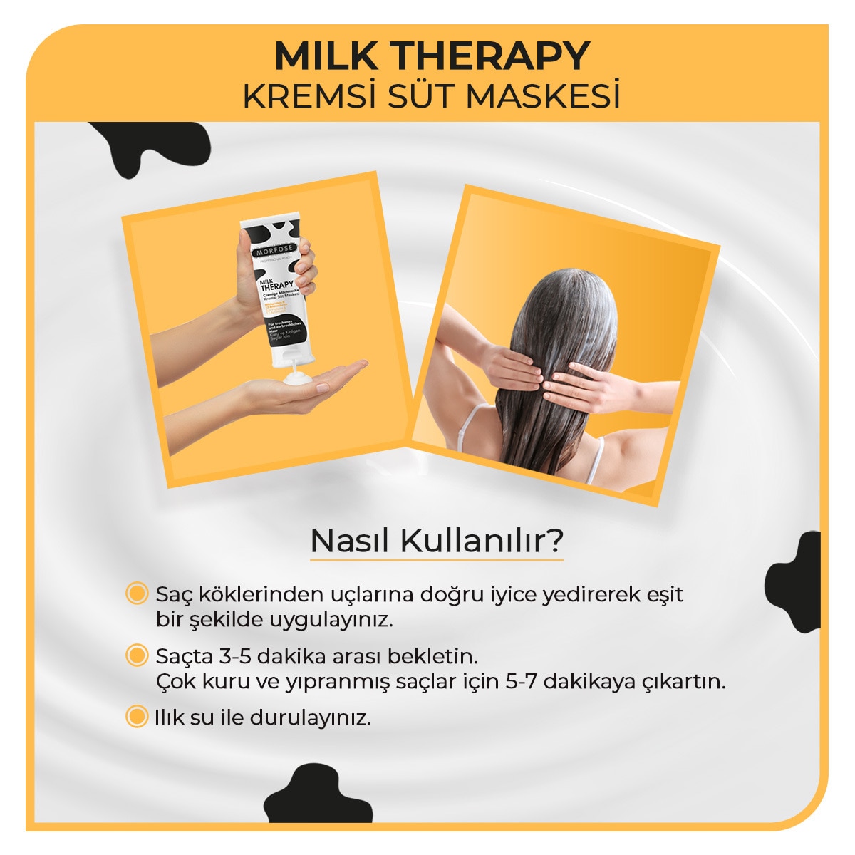 MORFOSE EXC. Morfose Milk Therapy Kremsi Süt Maskesi 75 ml 1404907