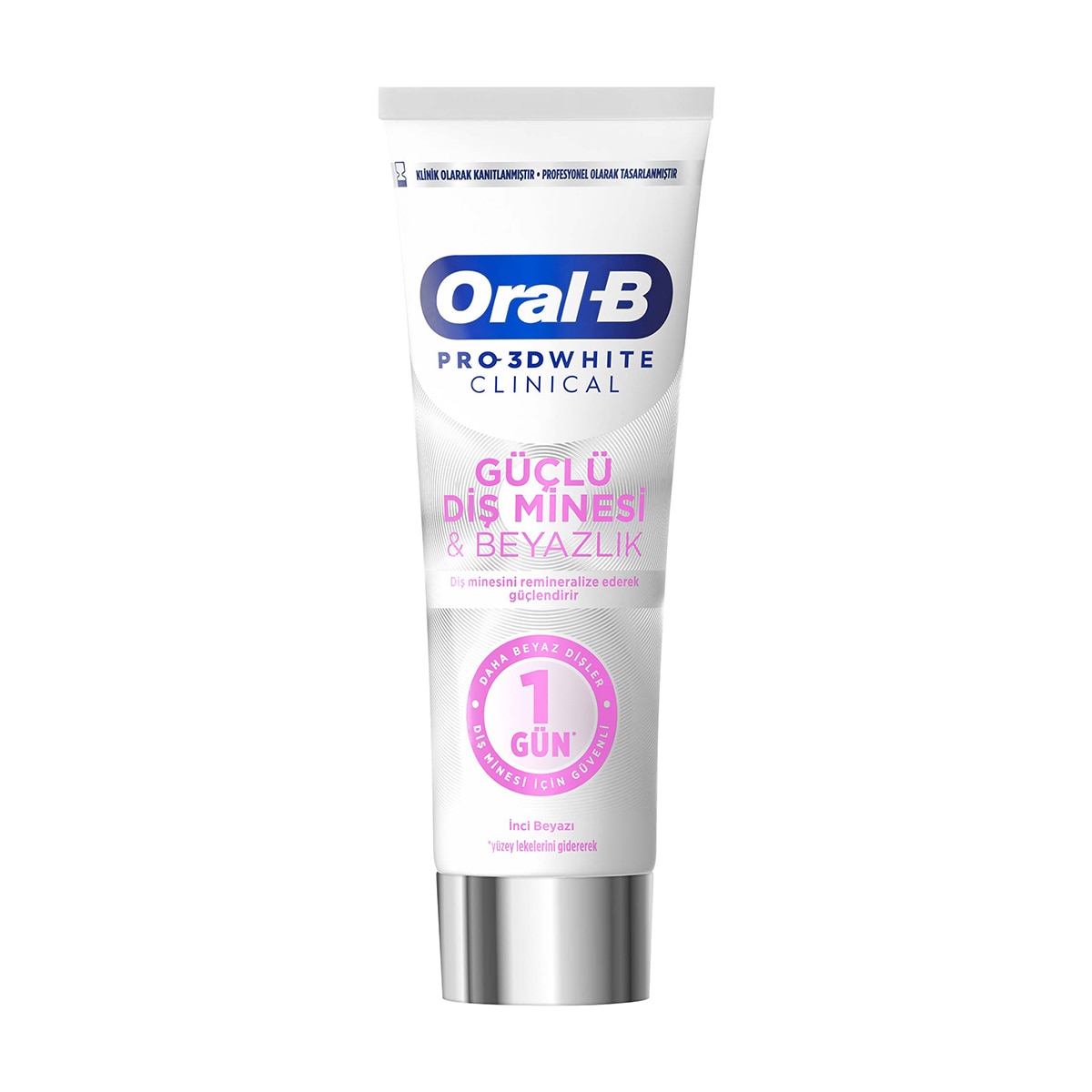 ORAL-B ORAL-B Oral-B Pro 3DW Clinical Güçlü Diş Minesi&Beyazlık Diş Macunu 75 ml 1 of 9