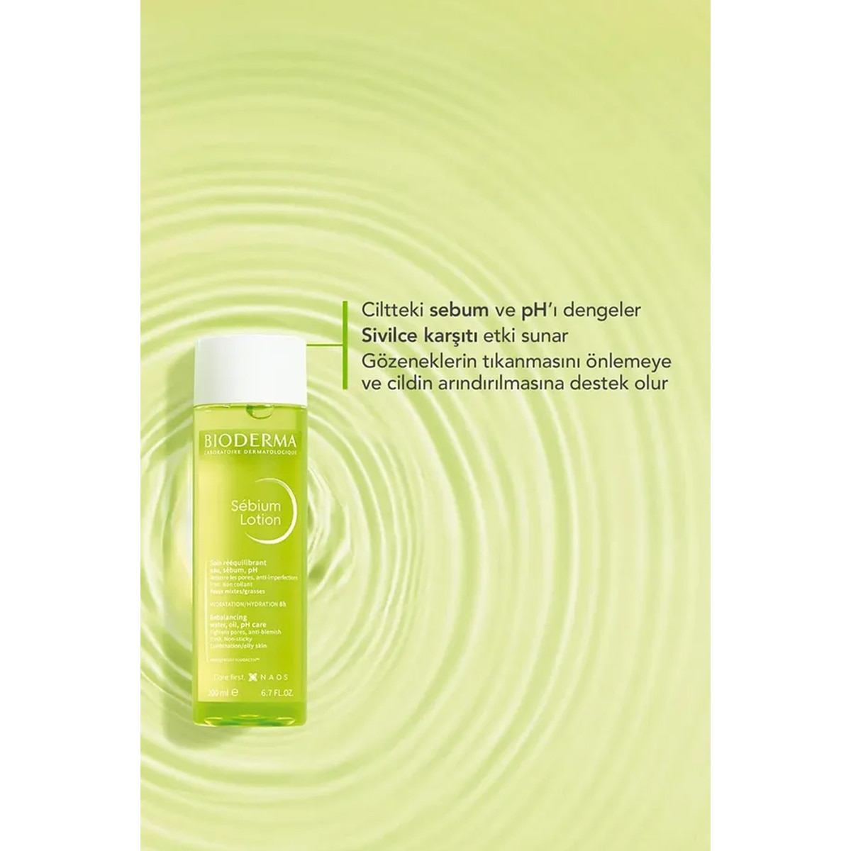  undefined BIODERMA Bioderma Sebium Lotion Gözenek Sıkılaştırıcı Tonik 200 ml  1 of 6 