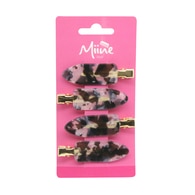  MIINE MIINE Miine Hazırlık Tokası Siyah 4'lü 