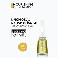 Flormar Nourishing Oil Vitamin Limon Özlü Tırnak Bakım Yağı