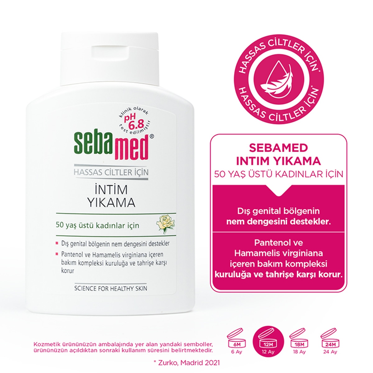 SEBAMED EXC. SEBAMED EXC. Sebamed Intime Wash Menapoz 200 ml 1 of 3