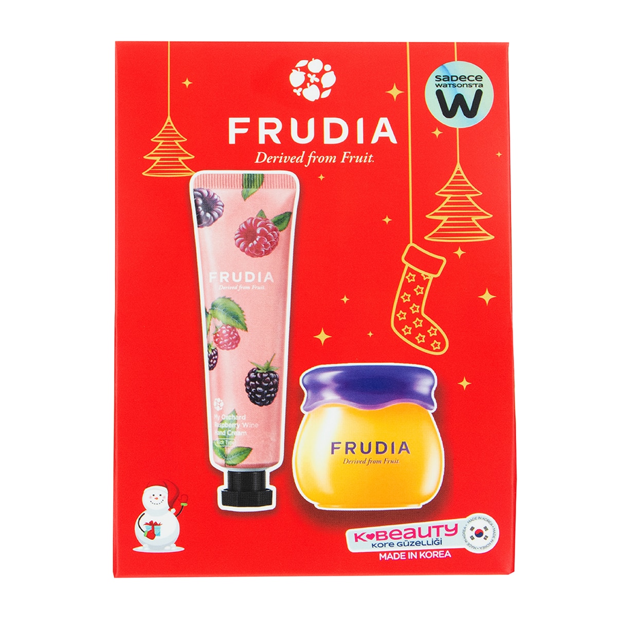  FRUDIA FRUDIA Frudia Yılbaşı Seti Lip Balm & El Kremi  1 of 4 