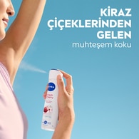 NIVEA DEO NIVEA DEO Nivea Kadın Sprey Deodorant Fresh Cherry 150 ml 1 of 7