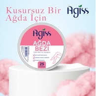 Agiss Ağda Bezi 25 mt. Rulo