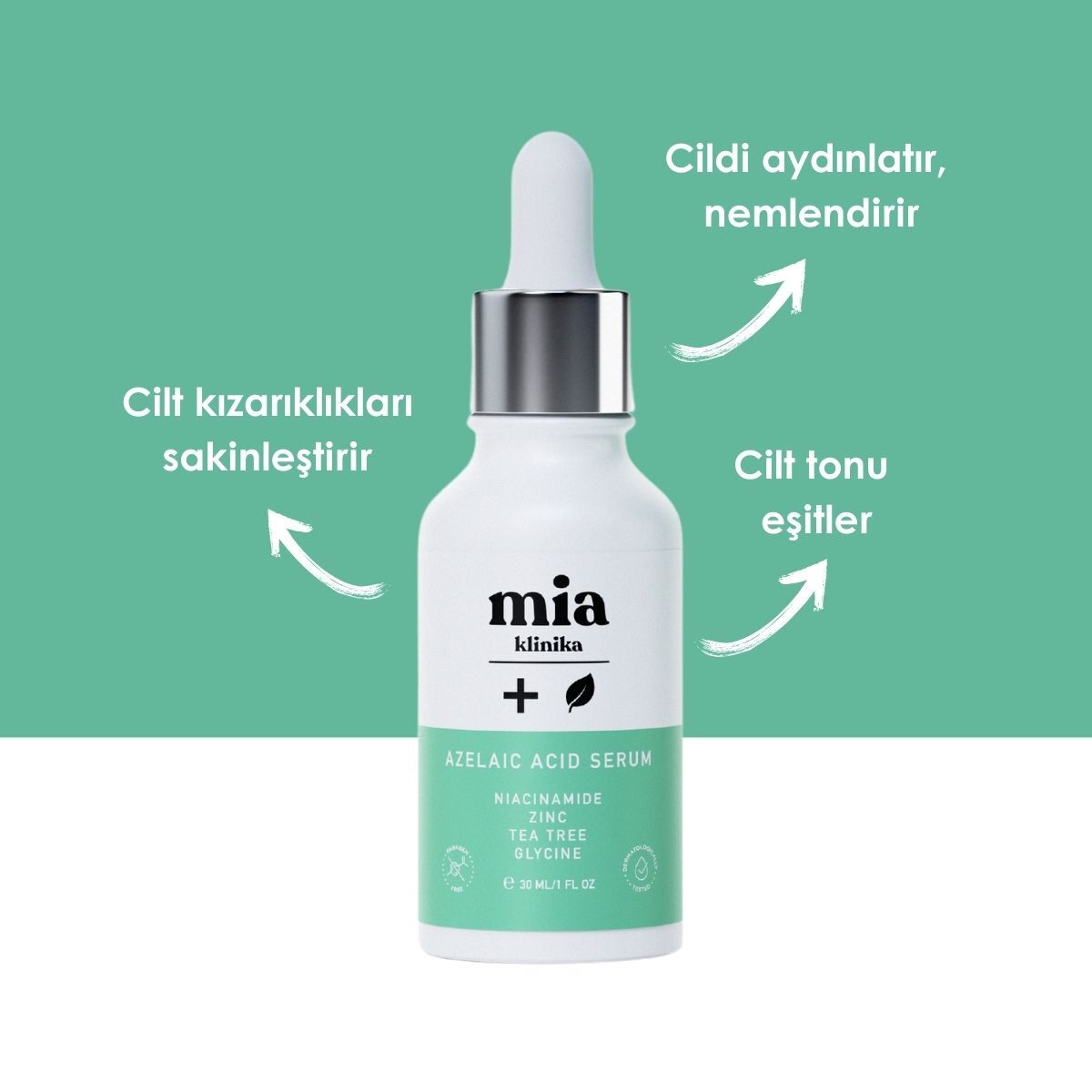  MIA KLINIKA MIA KLINIKA Mia Klinika Azelaik Asit Serum 30 ml  1 of 4 