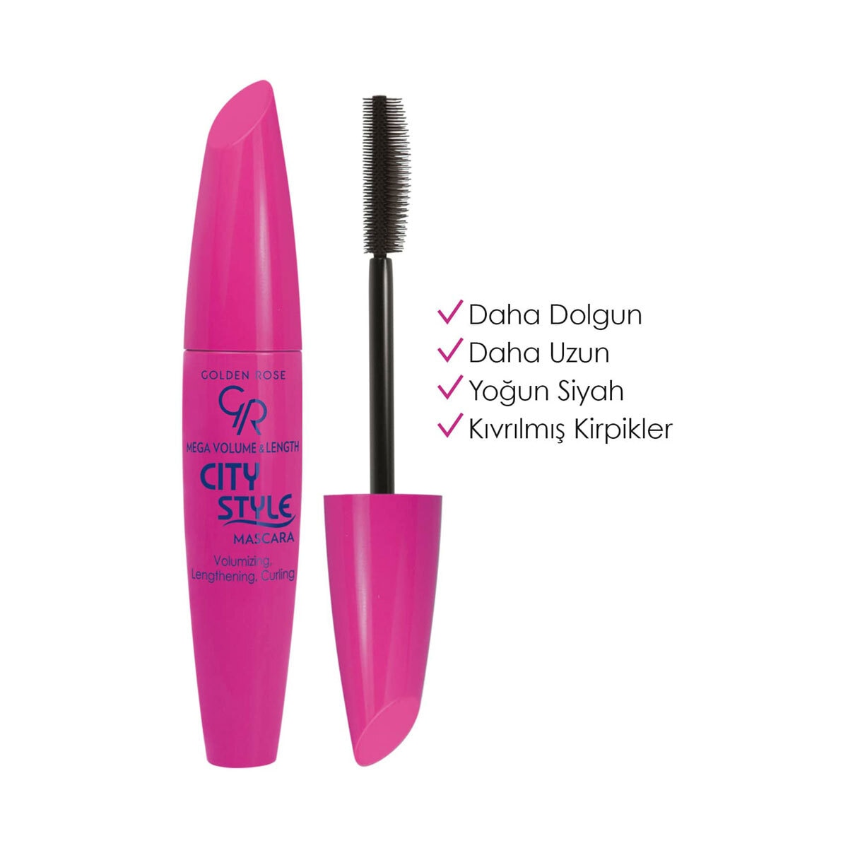  GOLDEN ROSE GOLDEN ROSE Golden Rose City Style Maskara  1 of 5 