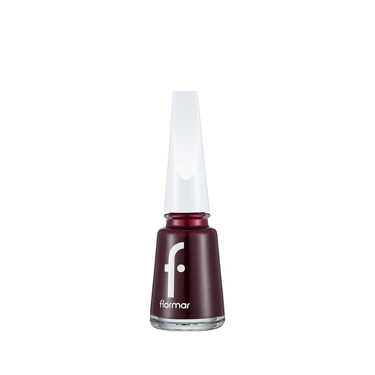  FLORMAR FLORMAR Flormar Nail Enamel Yoğun Pigmentli Parlak Oje No: 352 Blackstar Red  1 of 6 