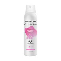  WATSONS WATSONS Watsons Classy Musk Deodorant Sprey Pudrasız 150 ml 