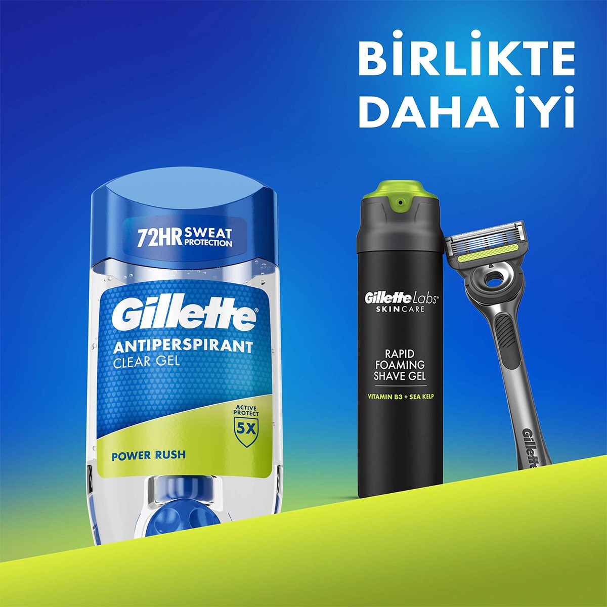  GILLETTE GILLETTE Gillette Clear Jel Power Rush Antiperspirant Deodorant 70 ml  1 of 10 